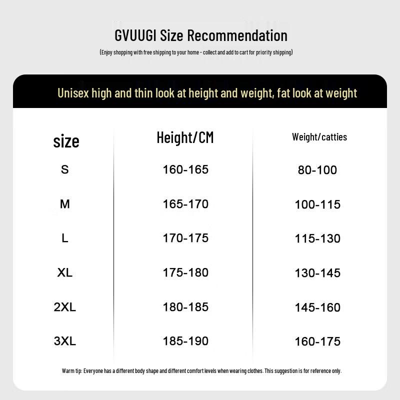 VUUG Men's American Retro Curved Wide-Leg Jeans