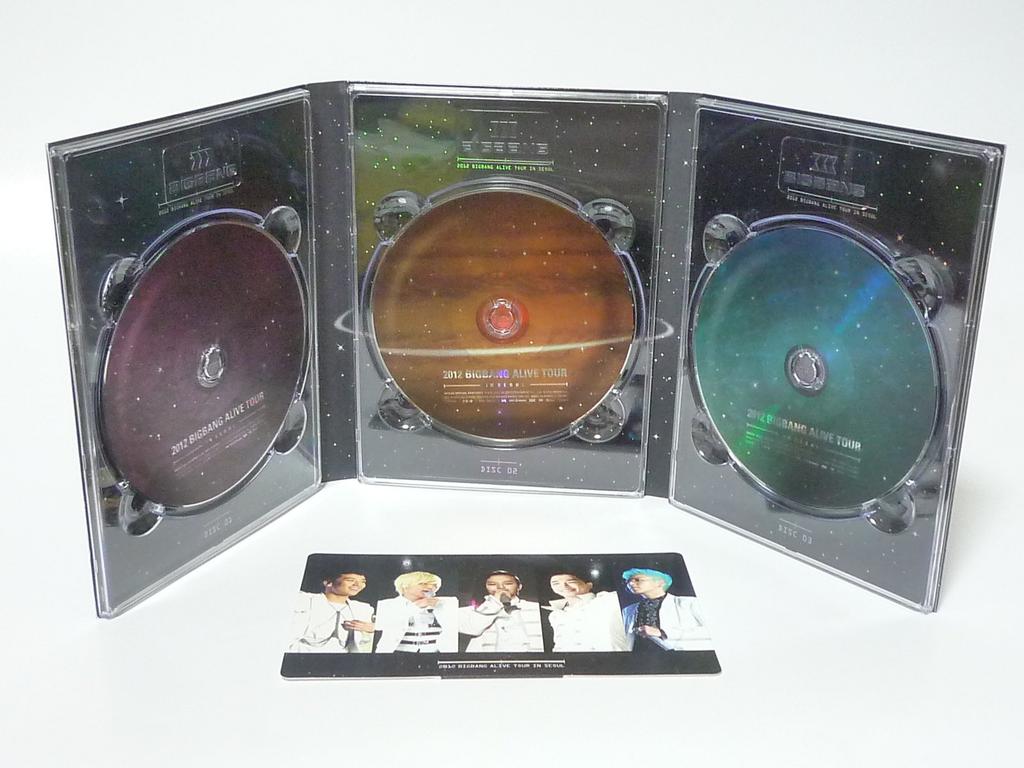 2012 BIGBANG ALIVE TOUR IN SEOUL Press Limited (3-DVD set) (First Edition)