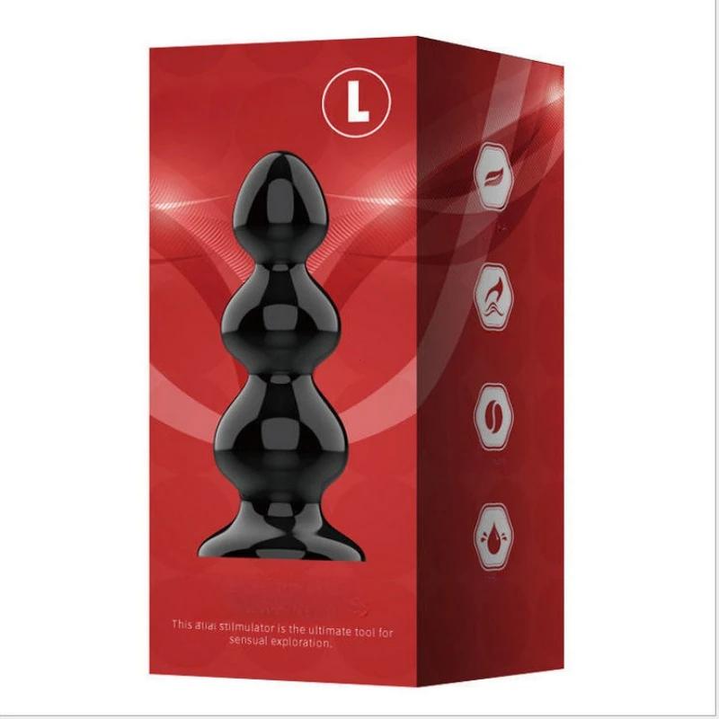 6 Sizes Anal Plug Big Buttplug Vagina Dilator G-Spot Butt Stimulator Sex Toys for Gay Couples Adult Games Women Men Masturbators