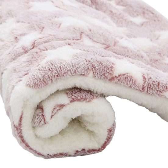 Haustier Hund Katze Stern Pfoten Bettmatte Weiche Fleece Decke Warme Schlafkissen Matratze