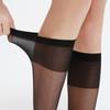 Langsha Women's Ultra-Thin Mid-Calf Sheer Socks