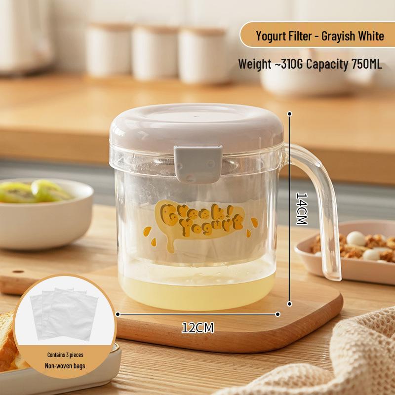 Greek Yogurt Maker with Filter for Cold Brew and Whey Separation