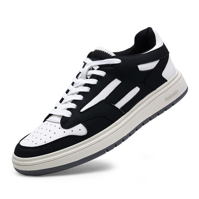 

Мода Ретро Мода Повседневные Кроссовки для Мужчин Новый Дизайнер Спортивные Шнуровка Платформа Кеды Мужская Кожа Весна Осень Zapatos De Hombre 38