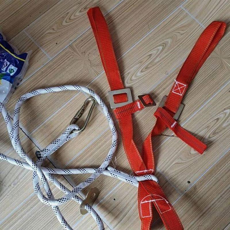 Outdoor Climbing Safety Belts Outdoor Adjustable Safety Belts High-altitude Operation Cleaning Safety Protection Tool Protection