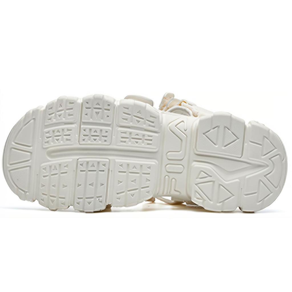 Fila Cat Paw Sandal Fabric Casual Sports Beach Sandals Women Sandals Snow-White F12W226408FSW