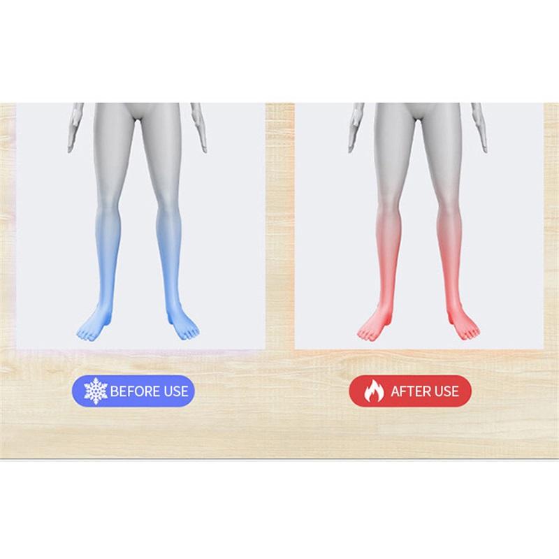 Wireless Remote Control Pulse Heating Foot Massager Angle Adjustable with Electrode Pads Multifunctional Foot Therapy Machine