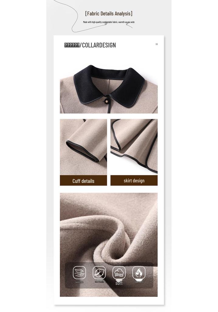 New 2026 Fashionable Spring Outerwear: Stylish Slimming Lapel Top for Middle-Aged and Elderly Women