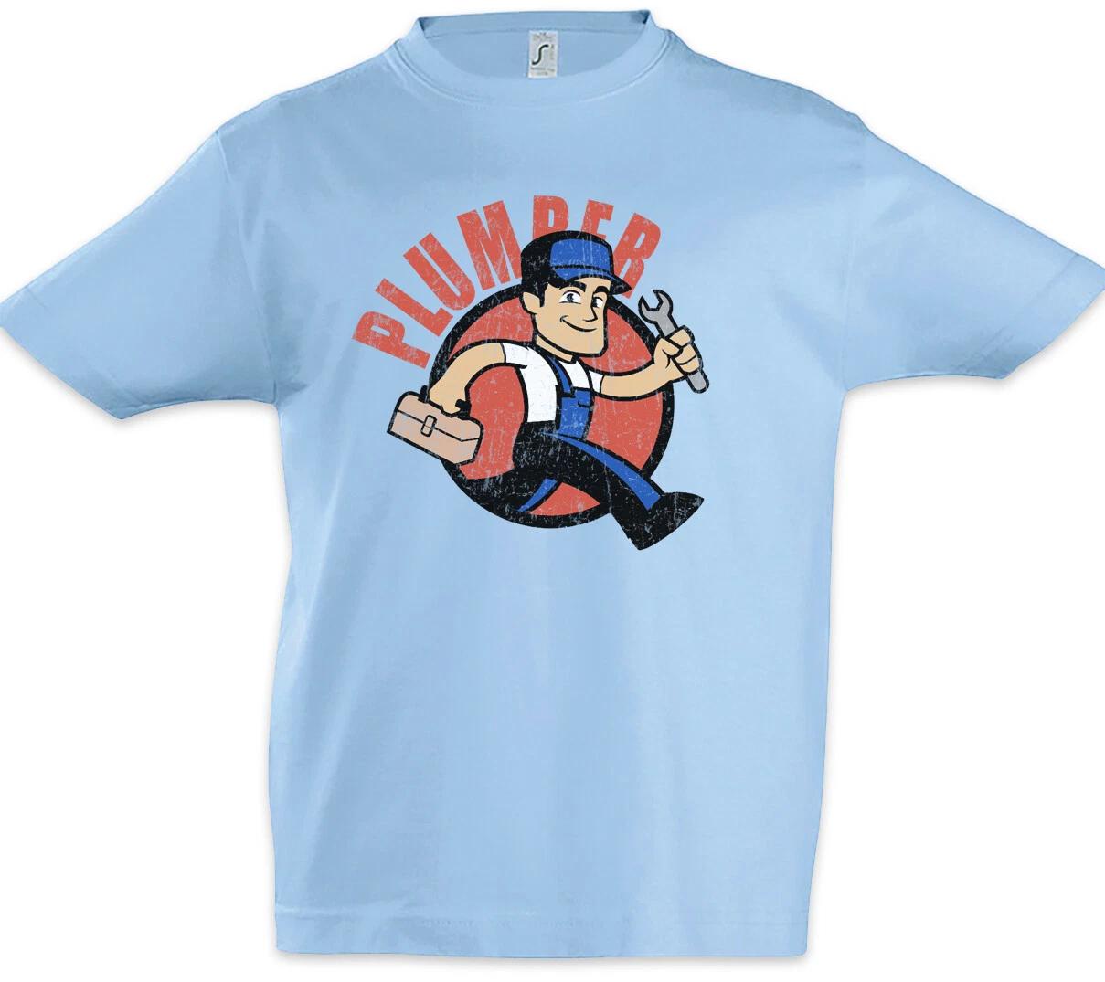 

Plumber Kids Boys kids boys T-Shirt Installer Plumber Heating Engineer 150