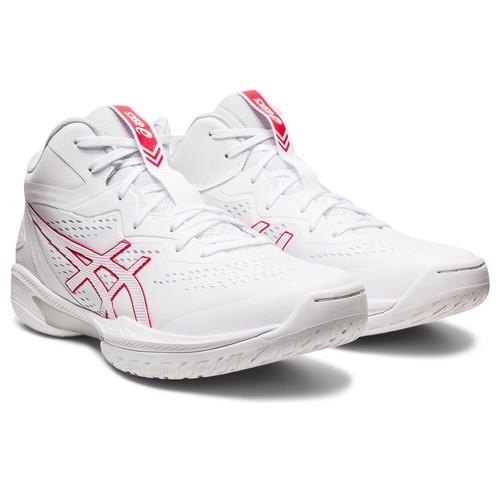 ASICS Gelhoop V15 White Classic Red 1063A063-101 EU 46.5