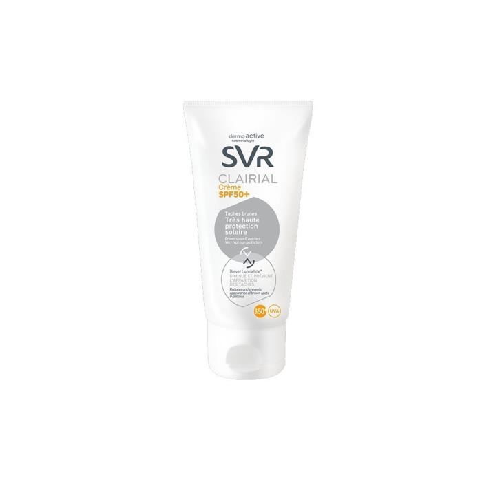 Crème solaire anti-taches brunes SVR Clairial SPF50+ 50 ml