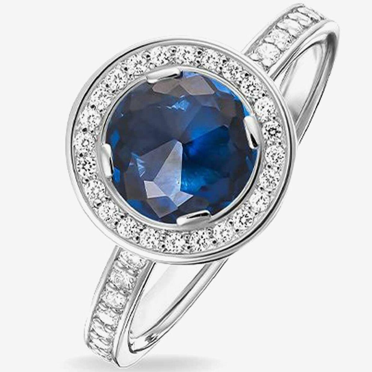 

Женское кольцо Thomas Sabo TR1971-050-32-52 (12) TU прозрачный