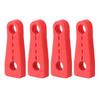 4Pcs Door Lock Sound Deadener Damper Soundproofing Quiet Buffer Car Part Damping Protector Cushion