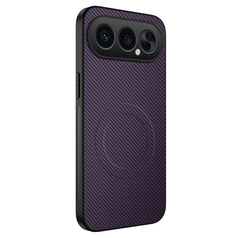 Applicable to Huawei Honor 600Pro carbon fiber pattern magnetic mobile phone case Honor 500Pro anti-drop and enjoy 70 protective cases