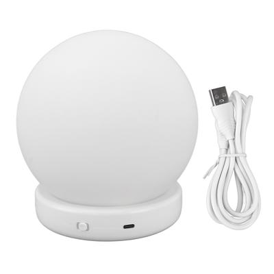 RGB Night Light Mini Bedroom Night Light Dynamic Color Changing RGB Ball Table Lamp Room Decor