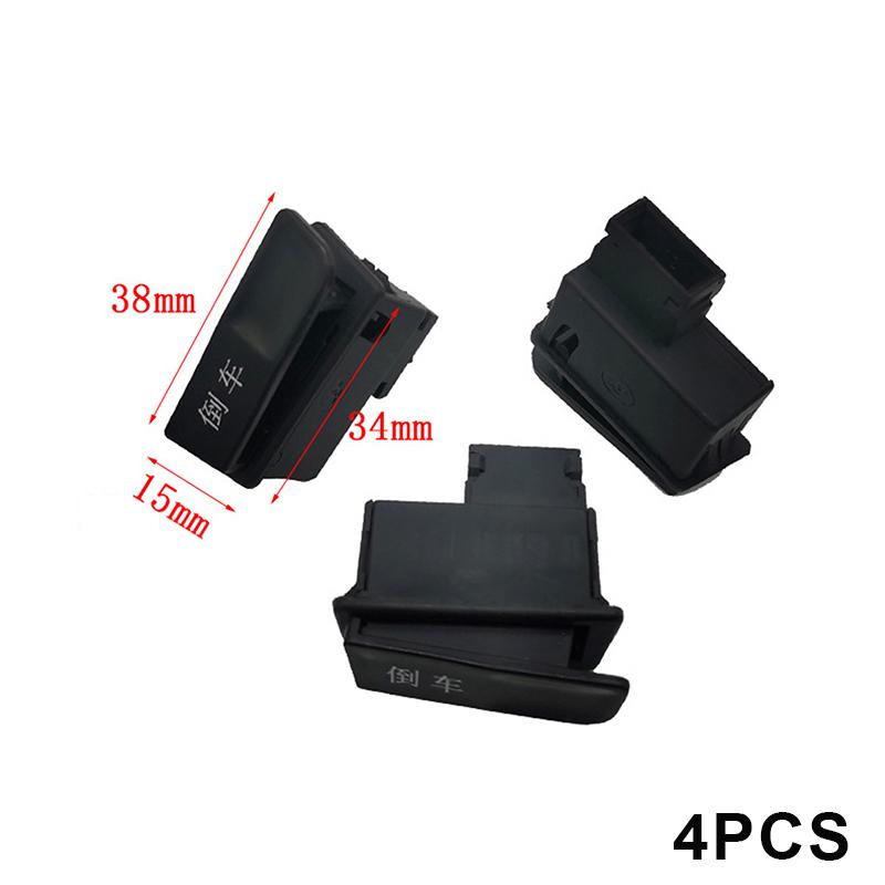 4PCS Universal Electric Motorcycle Accessories Headlight Horn High/Low Beam Dimmer Turn Signals Five Switches And Buttons