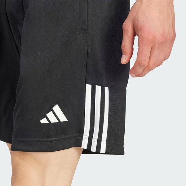 Adidas Aero Lady Sereno Cut Shorts Six Size for and Lifestyle Three-Stripes IZA52, Men's, Black/Gray (IR9738), J/2XL, Training, Gym, Casual,