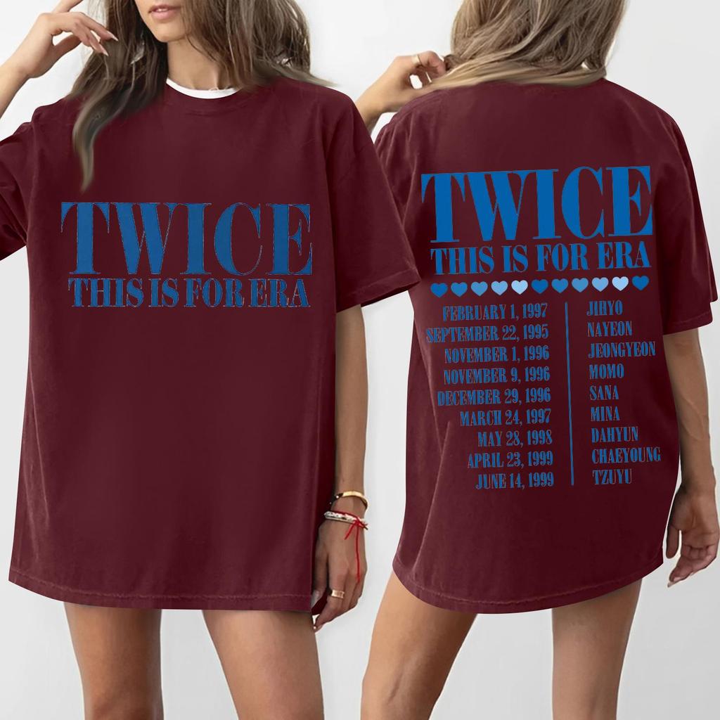 Damen Rundhals Bedrucktes Kurzarm T-Shirt Top