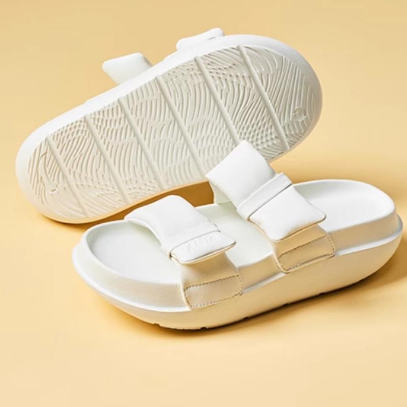 (WMNS) ANTA Casual Slippers 'Ivory White' Women's 922428539-1