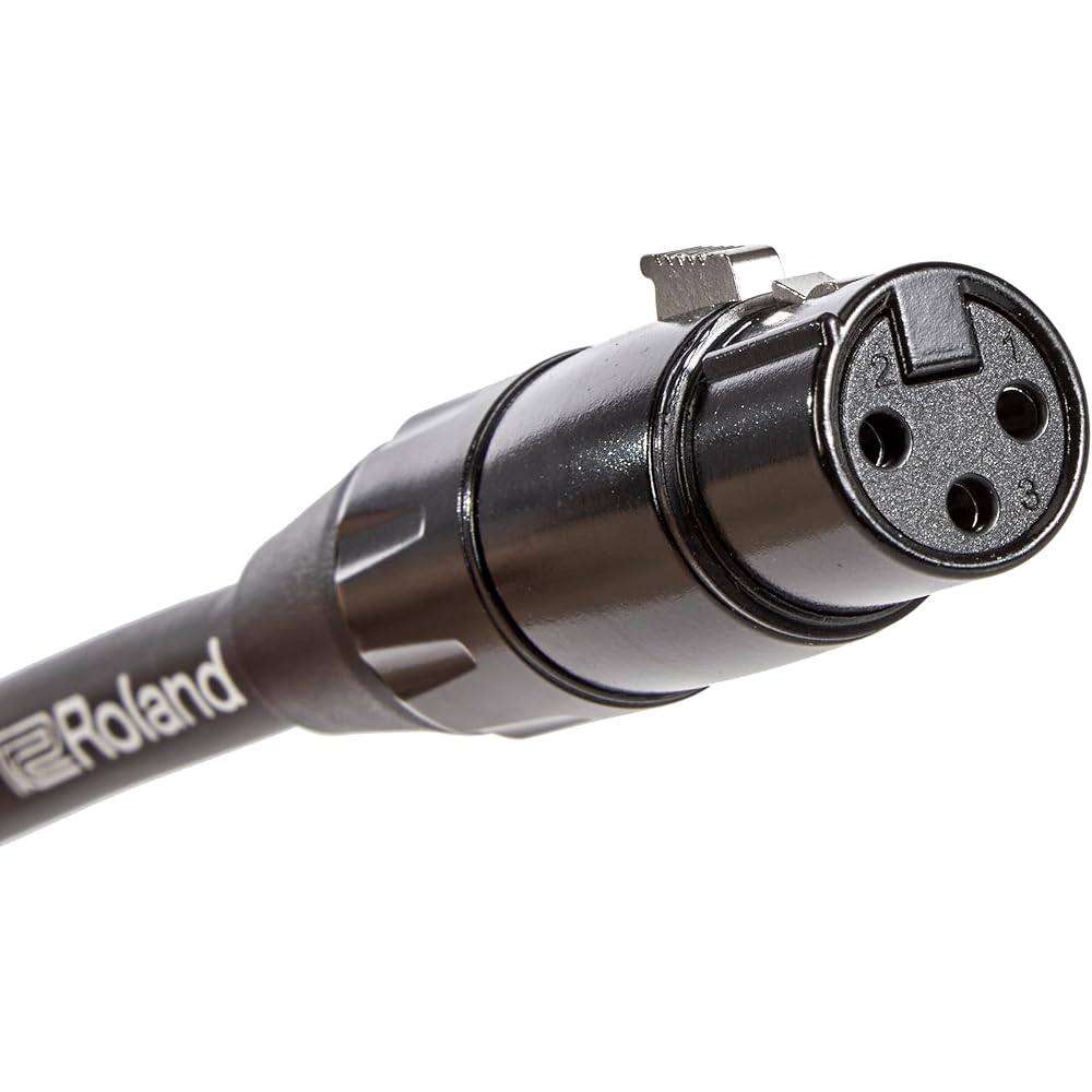 Roland Roland Microphone Cable RMC-B10 3m Long XLR Cannon Cable XLR Distribution Equipment Music ...