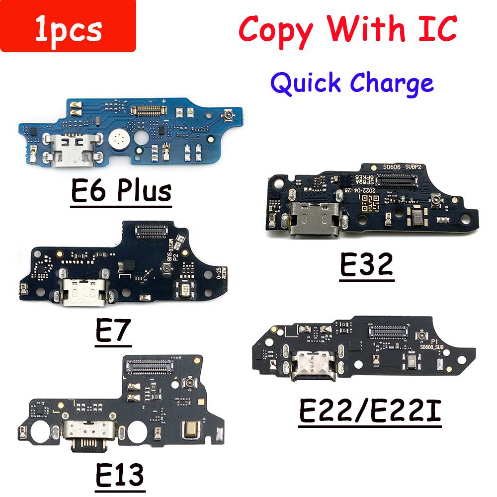 Tested Charger Port Jack Dock Connector Flex Cable For Moto E7 Plus E11I E6s E7 Power E11 E11 Charging Board Module