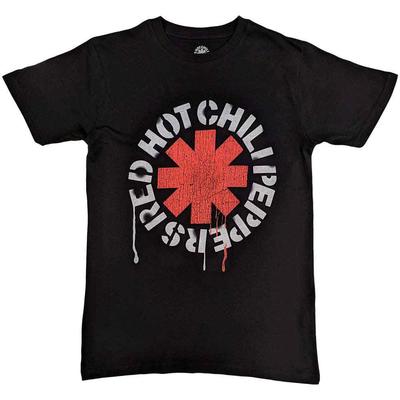 Maglietta dei Red Hot Chili Peppers: Stencil UFFICIALE NUOVO