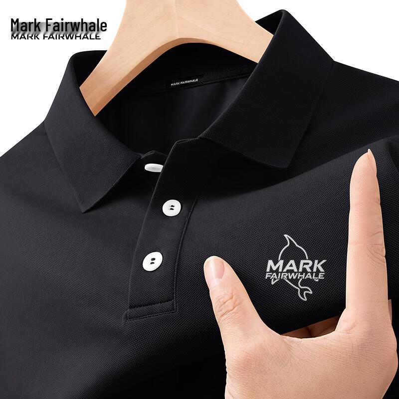 

Mark Fairwhale Men s Short Sleeve Antibacterial Cooling Polo Shirt L