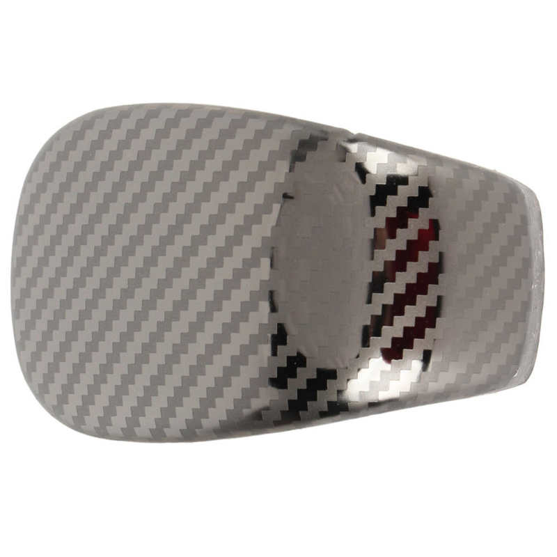 Gear Shift Knob Sticker Gear Shift Head Cover Carbon Fiber Style High Hardness Replacement for Civic 11th  for