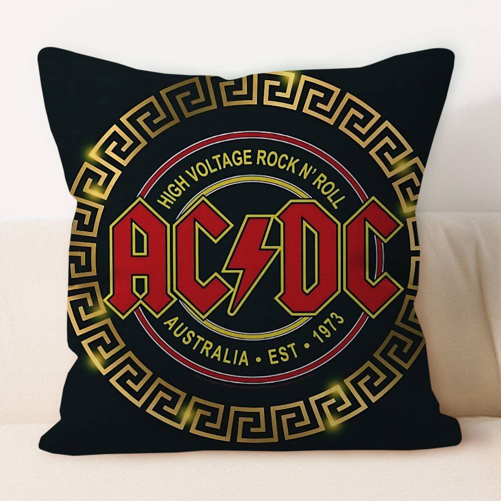 Acdc Band Personligt Kuddöverdrag Barnrum Vild Fest Dekor Kuddfodral Barn Födelsedag Dusch Present