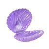 5pcs Colorful Shell Shaped Candy Gift Box Small Gift Jewelry Storage Box Girl Mermaid Theme Party Decorations Wedding Engagement