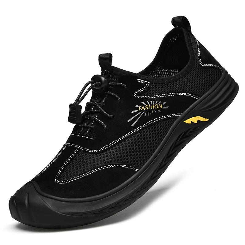 Men's New Leather Outdoor Sports Shoes Casual Shoes Business Leather Board Shoes