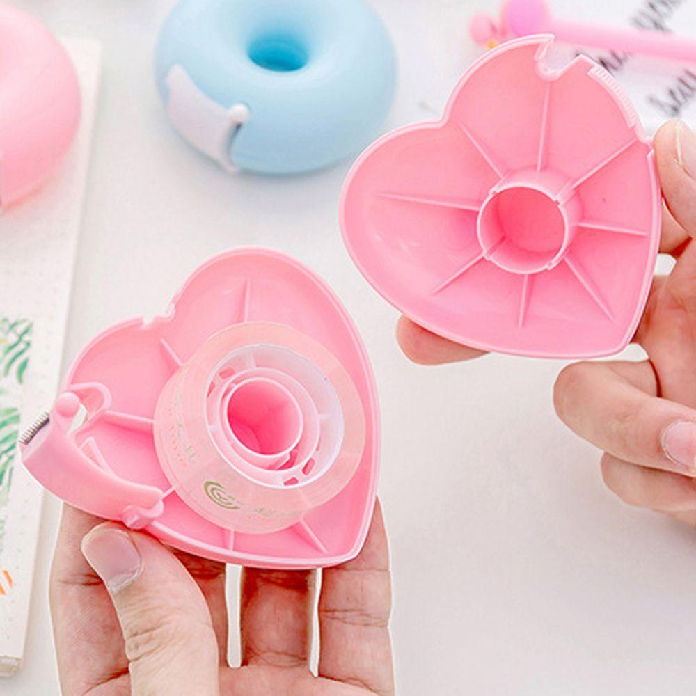 Shape Cosmetic Tools Candy Color Easy Tear Adhesive Tape Holder Grafting Eyelash Tape Cutter Eyelash Extension Tape Cutter