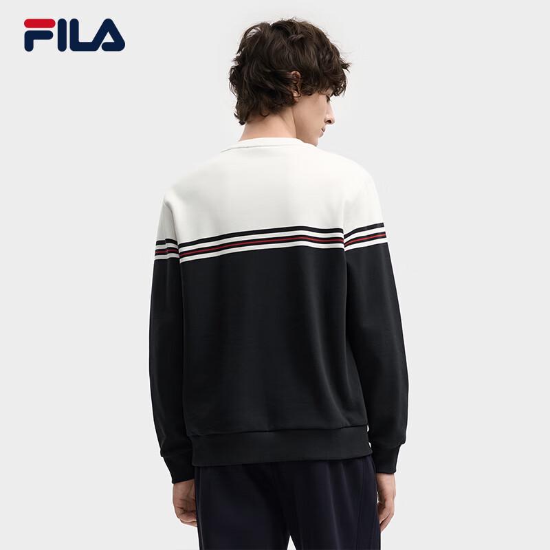 FILA Men's Crew Neck Pullover Sweatshirt