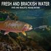 Lure: Five-Piece Boxed Bionic Mouse Jointed Pencil Minnow, 8cm/15.5g, Asp Mimic Fake Bait