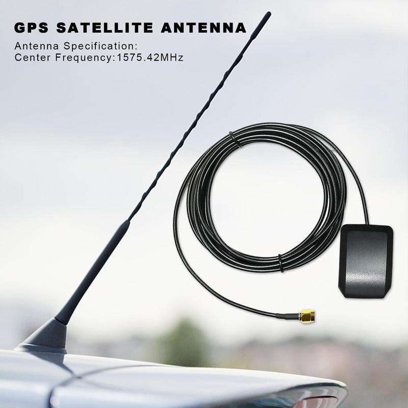 Car DVDNavigation GPS Satellite Antenna Double-frequency Active Universal Amplifier SMA GPS MouseShell Navigation Antenna