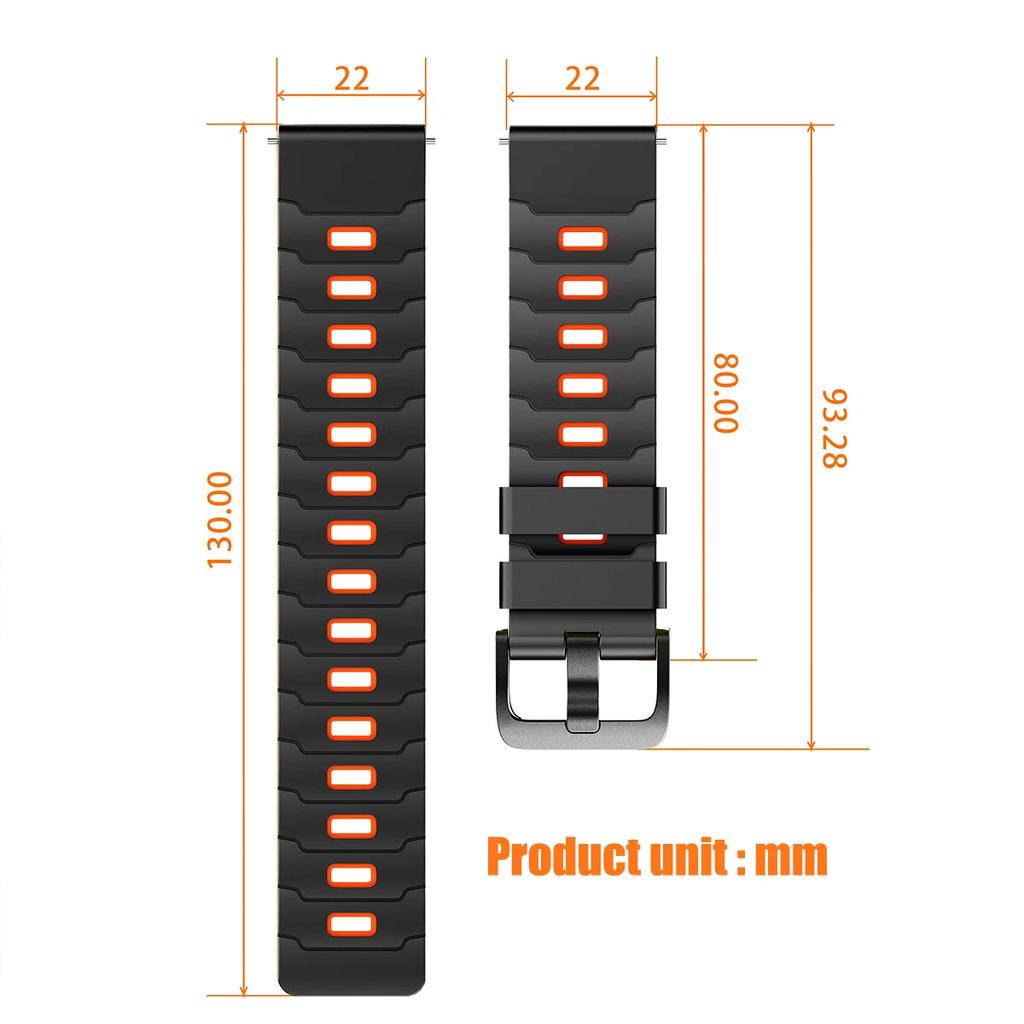 Ersatz 22mm Armband für Huawei Watch GT 6 5 Pro GT5 GT4 GT3 GT2 46mm / Watch 5 4 Pro Silikonarmband für Huawei Armbänder