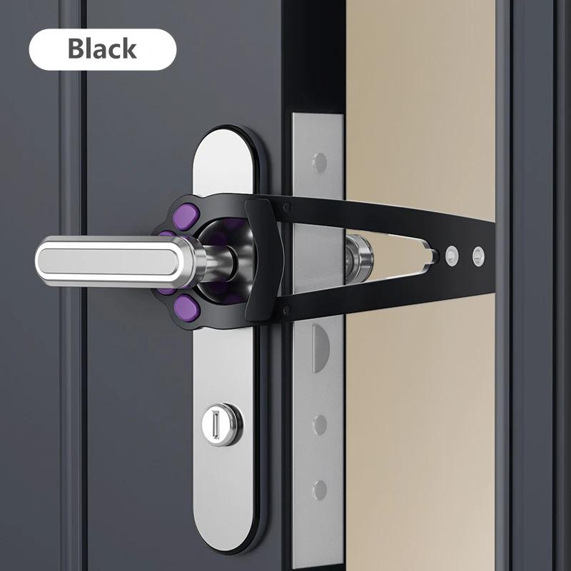 Punch-Free Pet Door Opener Adjustable Cat Door Holder Latch Easy Installation Pet Flap Door for Dog Cats Pet Supplies