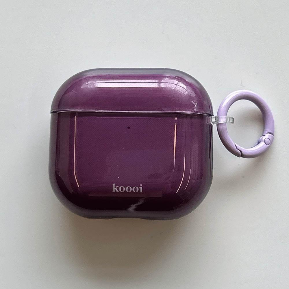 Étui souple rétro pour AirPods Pro 3 AirPods 4 3 2 1 S Transparent Violet Orange Vert Housse transparente pour écouteurs pour AirPods Pro 2 For Pro or Pro 2