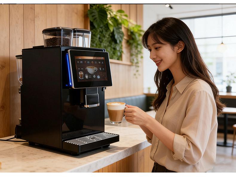 Xidi Island Automatic Fresh Ground Coffee Machine for Offices