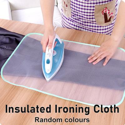 Almofada de Malha para Passar Roupa Resistente a Altas Temperaturas Passar a Ferro Contra Passar Roupa Tábua de Passar Usada para Proteger Roupas Cores Aleatórias