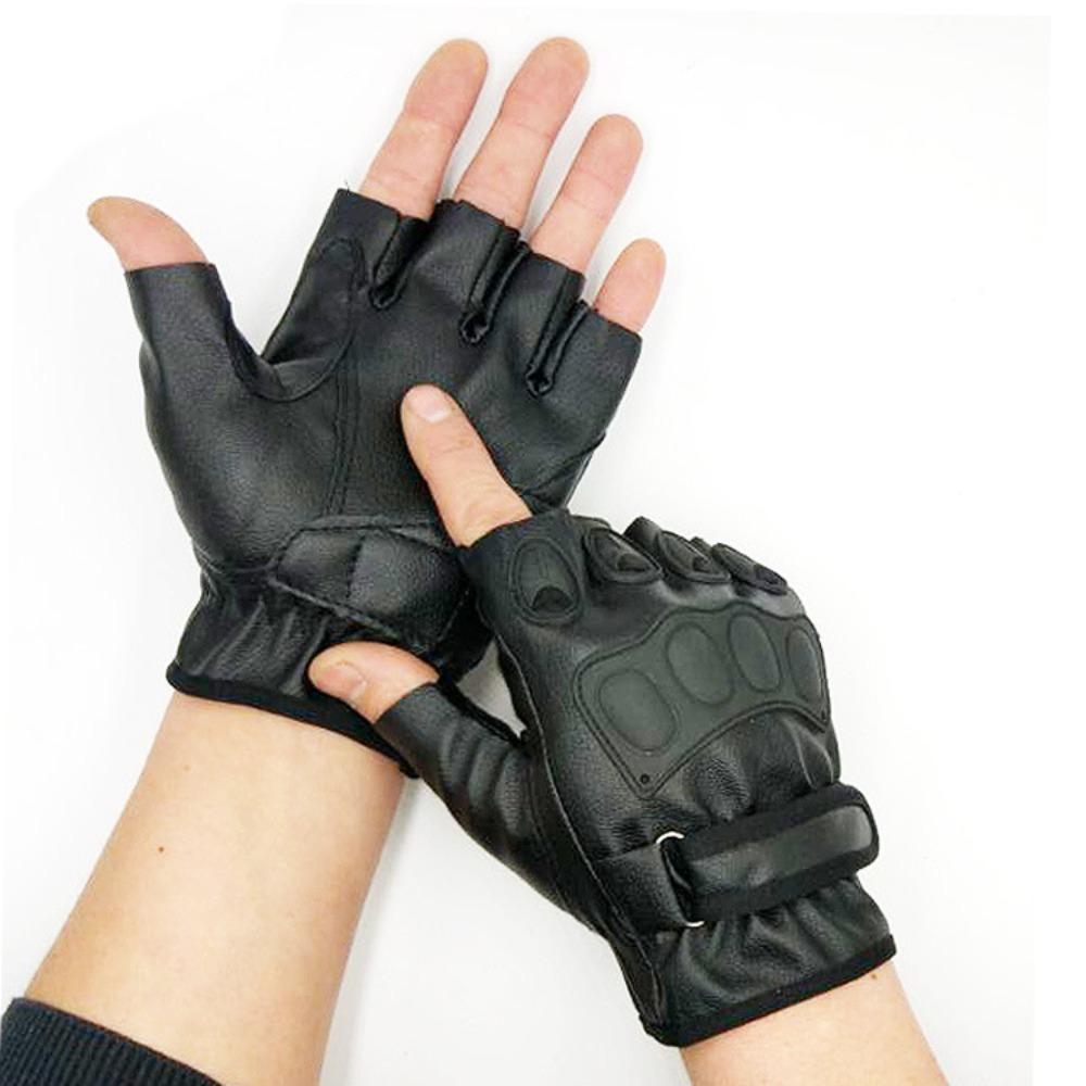 Half Finger Gloves Outdoor Sports Protective Shell Men's Fitness Tactical Fighting Cycling Training Gloves