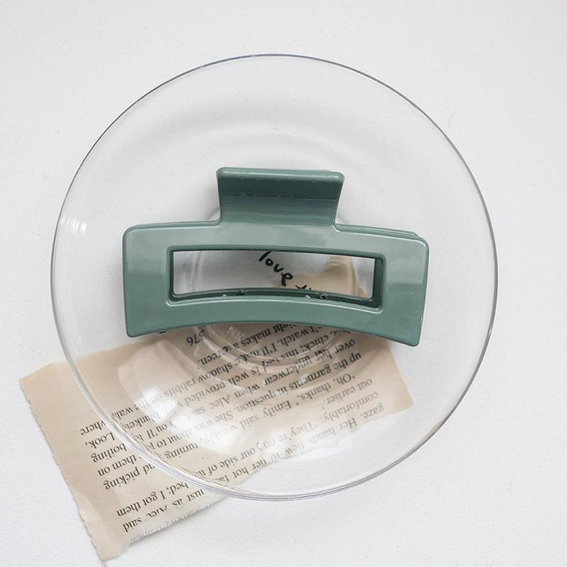 Vintage Claw Clip Hair Clips Colorful Solid Color Geometric Shape Hair Clips for Women Hair Claw Hairclip Girls Hair Accessories