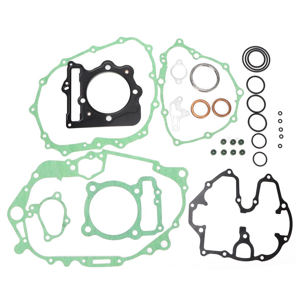7pcs Engine Valve Cover Gasket Set Complete Top Bottom End Kit Replacement for Sportrax 400
