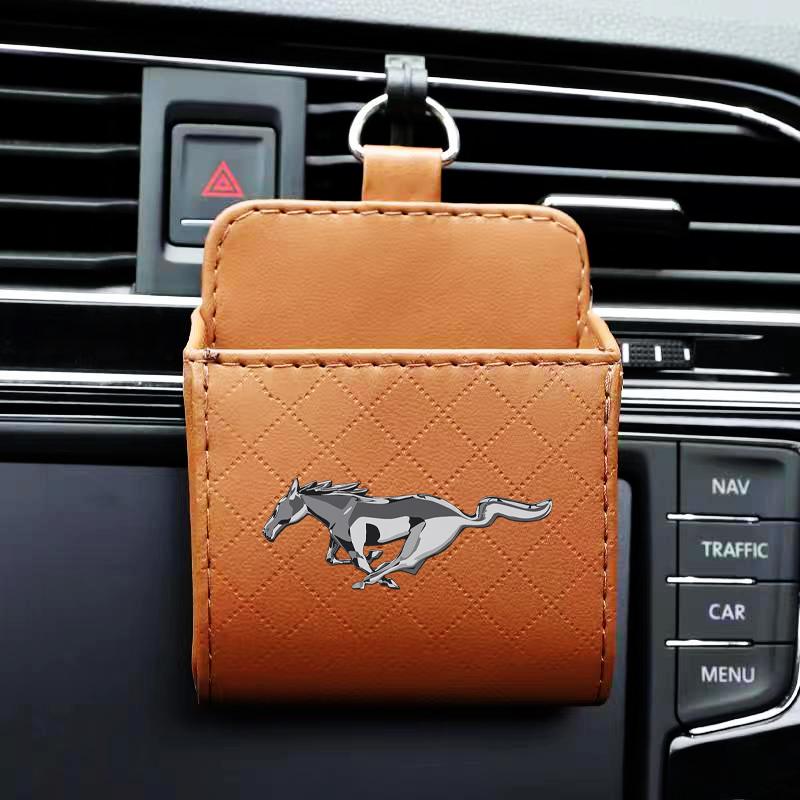 1 Pezzo Scatola Portaoggetti per Bocchetta d'Aria Auto Organizer per Telefono Occhiali Articoli per Auto Per Ford Mustang F10 Scarpe Miniatura Gt Shelby 2005 2015 Donna 2012 Kuga