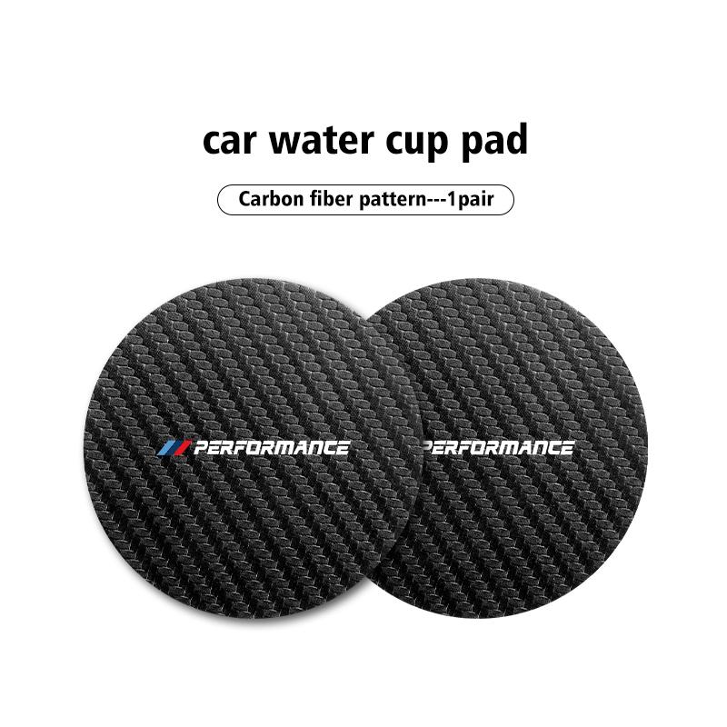 

For BMW 2Pcs Car Water Cup Bottle Holder Anti-slip Pad Mat Silica Gel E93 F10 F20 F30 F40 F15 F25 F26 F31 F49 F86 M3 M5 X3