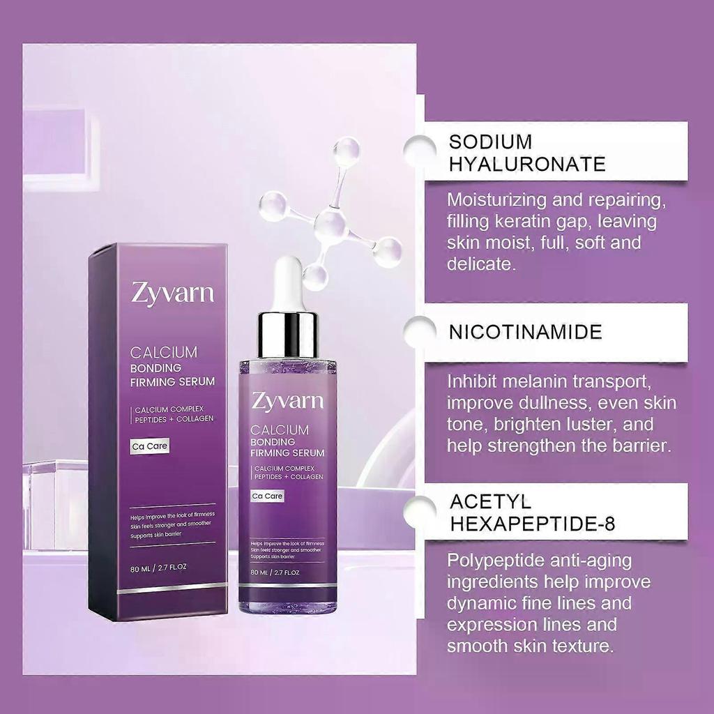 Peptidserum für das Gesicht, Kollagen-Feuchtigkeitsspendendes Gesichtsserum für Frauen Anti-Aging, Bietet Behandlung für feine Linien und Falten, Stärkt die Hautbarriere mit Vitamin B5
