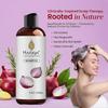 Zwiebel-Shampoo mit Rosmarinöl, Rote Zwiebel & Zimtextrakt für Haarwachstum, Gegen Haarausfall, 236ml