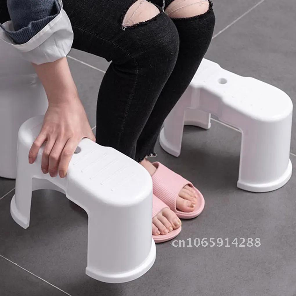 Stool Toilet Step Foot Bathroom Footstoolsmall Ladder Stepping Footrest Nursing Potty Squatting Shaving Supplies Holder Shower