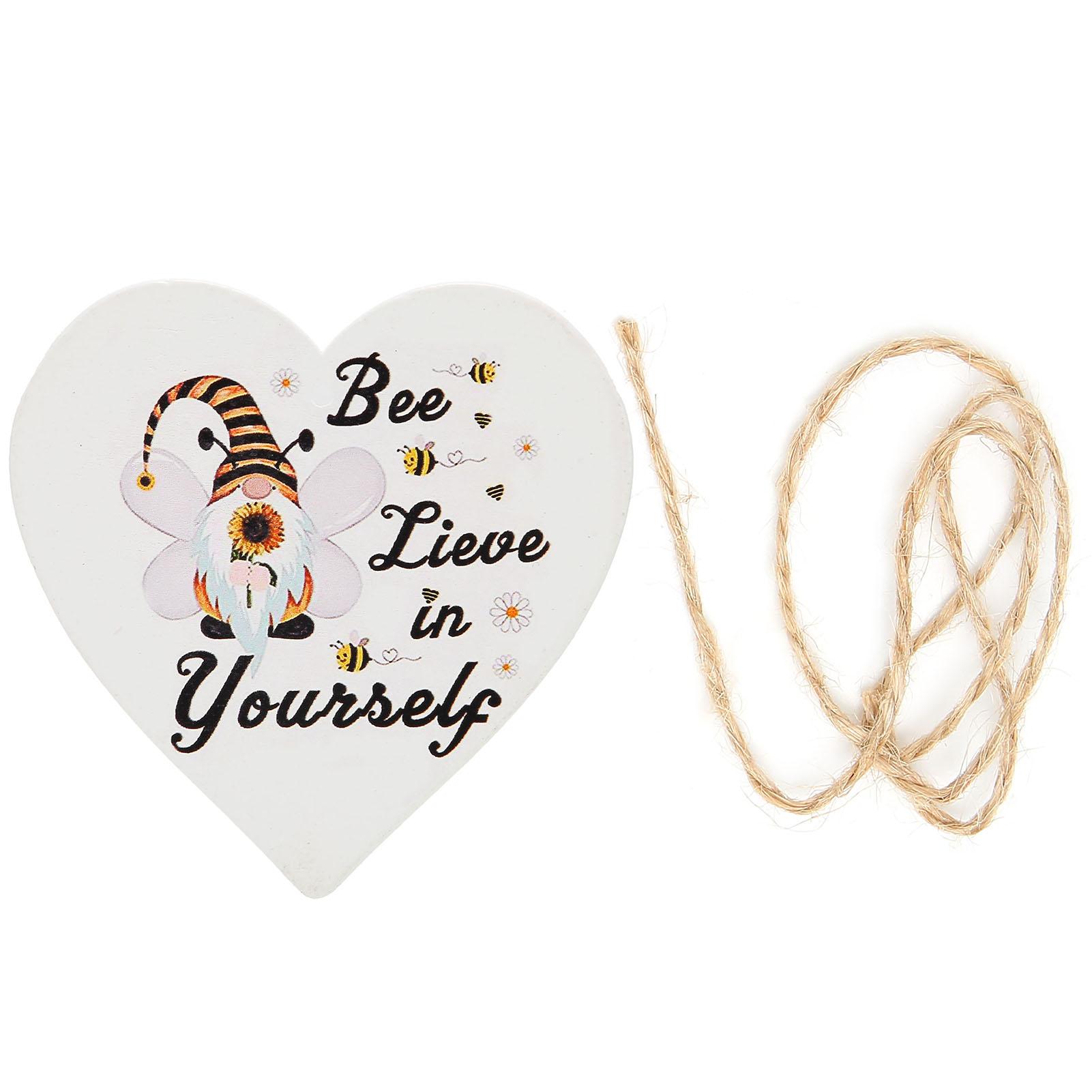 

Wooden Love Heart Pendant Love Wood Chips Craft for Wedding Party Decorations