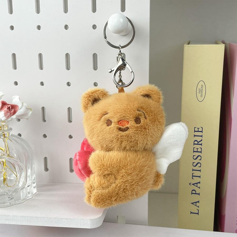 

And Soft Cuddly Angel Bear Plush Toy With Custom Design Options For Every Occasion Brown Angel Bear