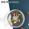 3Pcs Kitchen Water Sink Filter Sink Mesh Strainer Kitchen Stainless Steel Sink Strainer Bathroom Floor Drain Cover Cleaning Tools